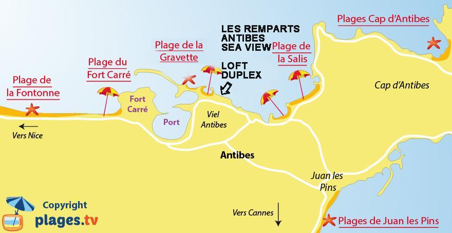 Les Remparts Antibes Location公寓 外观 照片